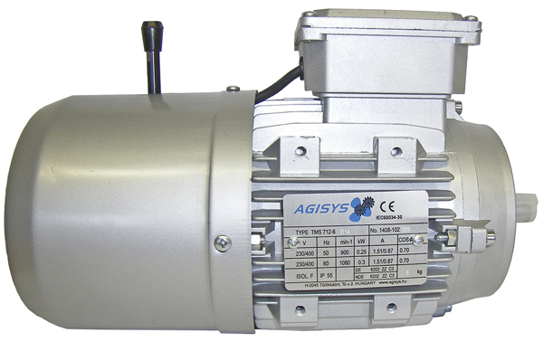 Fékes alumínium villanymotor