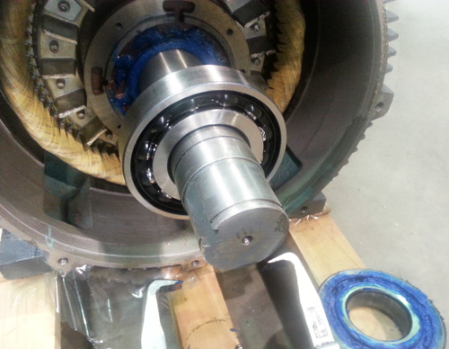 Motor csapágycsere