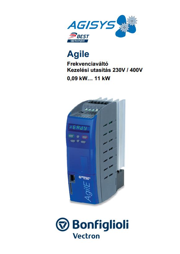 Agile frekvenciaváltó kezelési kézikönyv