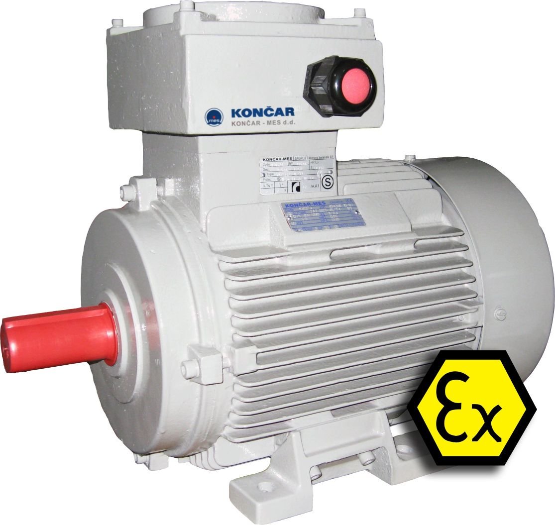 Koncar atex villanymotor